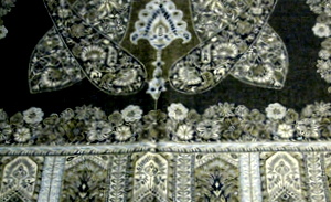 STAR WARS ジャガードストール／ラグ (未開封) RAGEBLUE ジャガードストール】AW 大判ストール ターコイズ/ブラック/大判