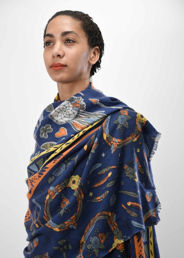 Yarnz 19aw ヤーンツ カシミア ストール 秋冬 大判ストール 秋冬 カシミヤ 100 メンズ レディース 薄手 Newyork 大判 カシミヤストール Indigenousの通販ショップ 送料無料