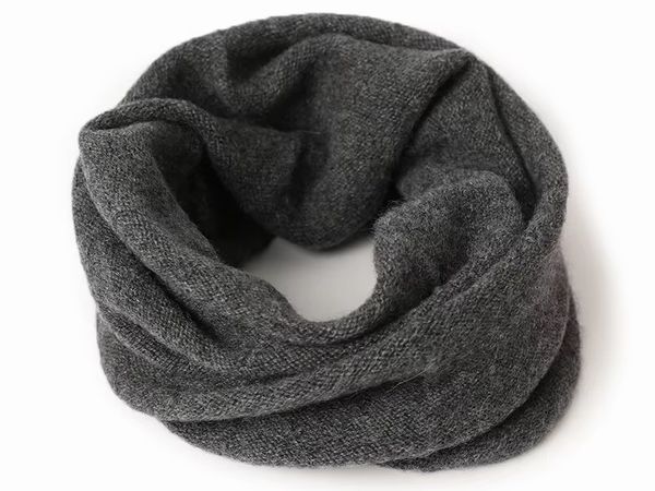 MARNI カシミヤ100% スヌード Heart of Mongolia/かたちを作りやすいカシミヤ100％スヌード